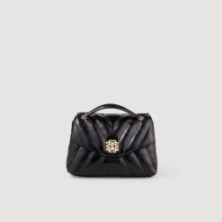 Mulheres Sandro Paris Bolsa Acolchoada De Couro Mila