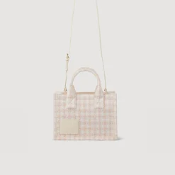 Mulheres Sandro Paris Bolsa Kasbah Pequena Em Sarja