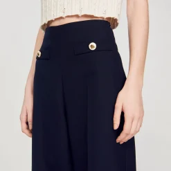 Mulheres Sandro Paris Calça Larga