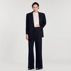 Mulheres Sandro Paris Calça Larga