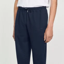 Homem Sandro Paris Calças De Jogging Em Malha