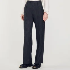 Mulheres Sandro Paris Calças De La