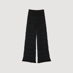 Mulheres Sandro Paris Calças De Malha