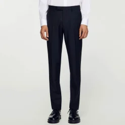 Homem Sandro Paris Calças De Smoking