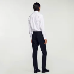 Homem Sandro Paris Calças De Smoking