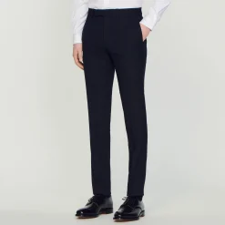 Homem Sandro Paris Calças De Terno De La