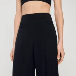 Mulheres Sandro Paris Calças Largas