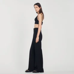 Mulheres Sandro Paris Calças Largas