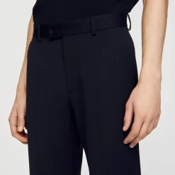 Homem Sandro Paris Calças Mistura De La