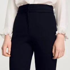 Mulheres Sandro Paris Calças Retas