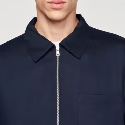 Homem Sandro Paris Camisa Com Ziper