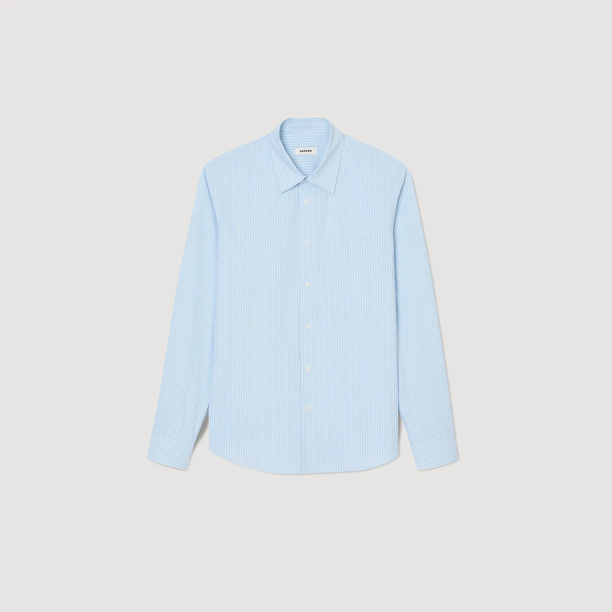 Homem Sandro Paris Camisa De Algodao