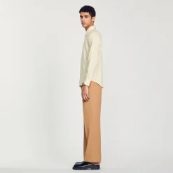 Homem Sandro Paris Camisa De Corte Classico