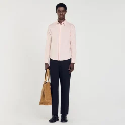 Homem Sandro Paris Camisa De Corte Classico