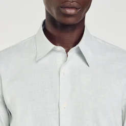 Homem Sandro Paris Camisa De Corte Classico