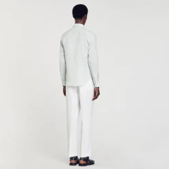 Homem Sandro Paris Camisa De Corte Classico