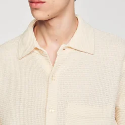 Homem Sandro Paris Camisa De Malha Grande