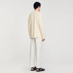 Homem Sandro Paris Camisa De Malha Grande