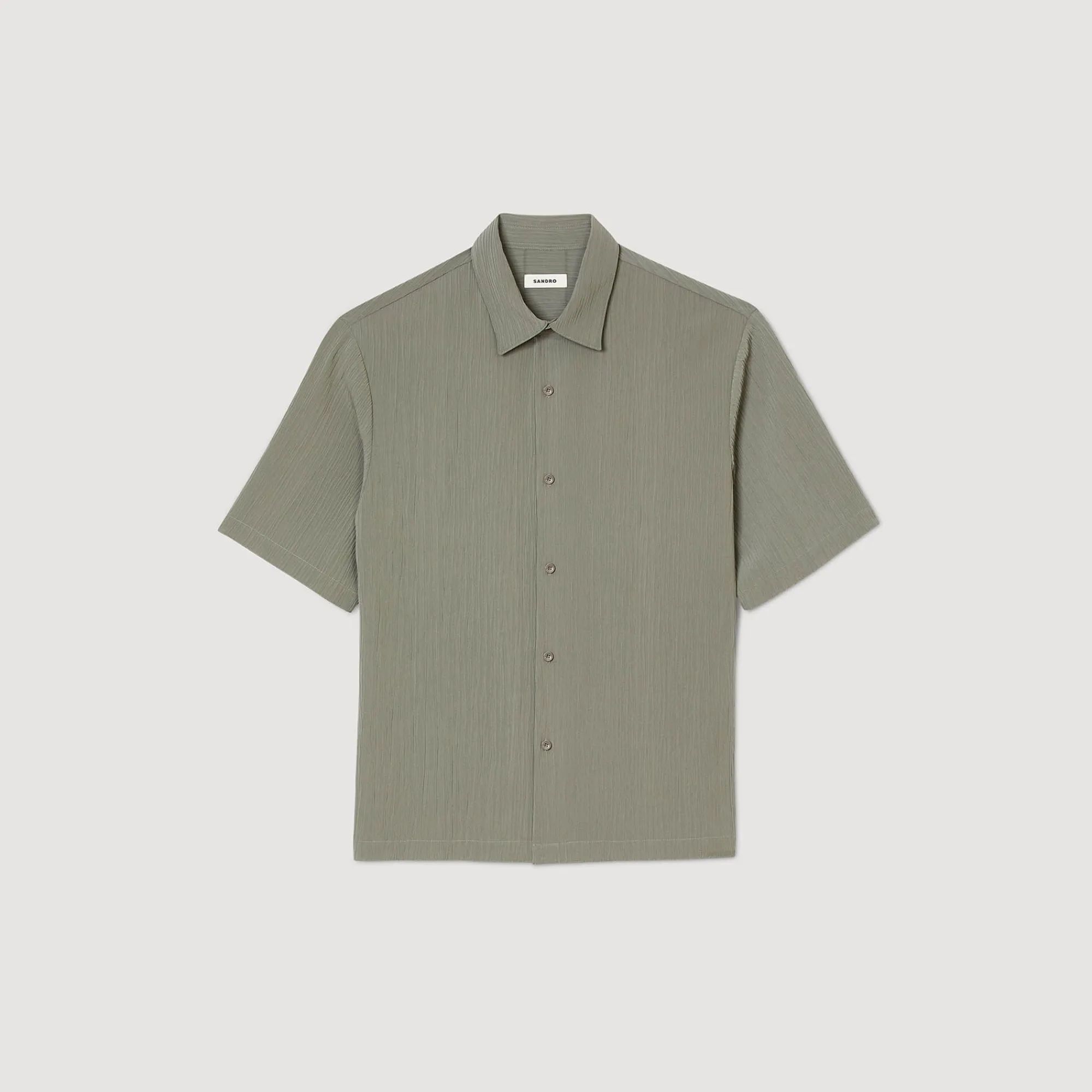 Homem Sandro Paris Camisa De Manga Curta