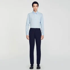 Homem Sandro Paris Camisa De Manga Longa