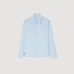 Homem Sandro Paris Camisa Fluida