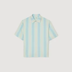 Homem Sandro Paris Camisa Listrada