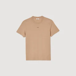 Homem Sandro Paris Camiseta De Manga Curta