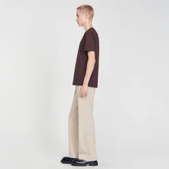 Homem Sandro Paris Camiseta De Manga Curta