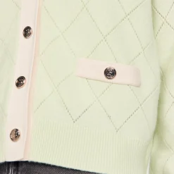 Mulheres Sandro Paris Cardiga Bicolor