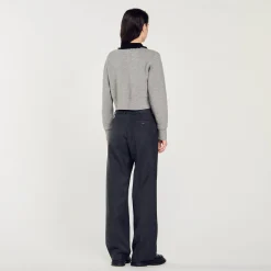 Mulheres Sandro Paris Cardiga Curto