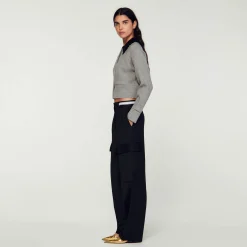 Mulheres Sandro Paris Cardiga Curto