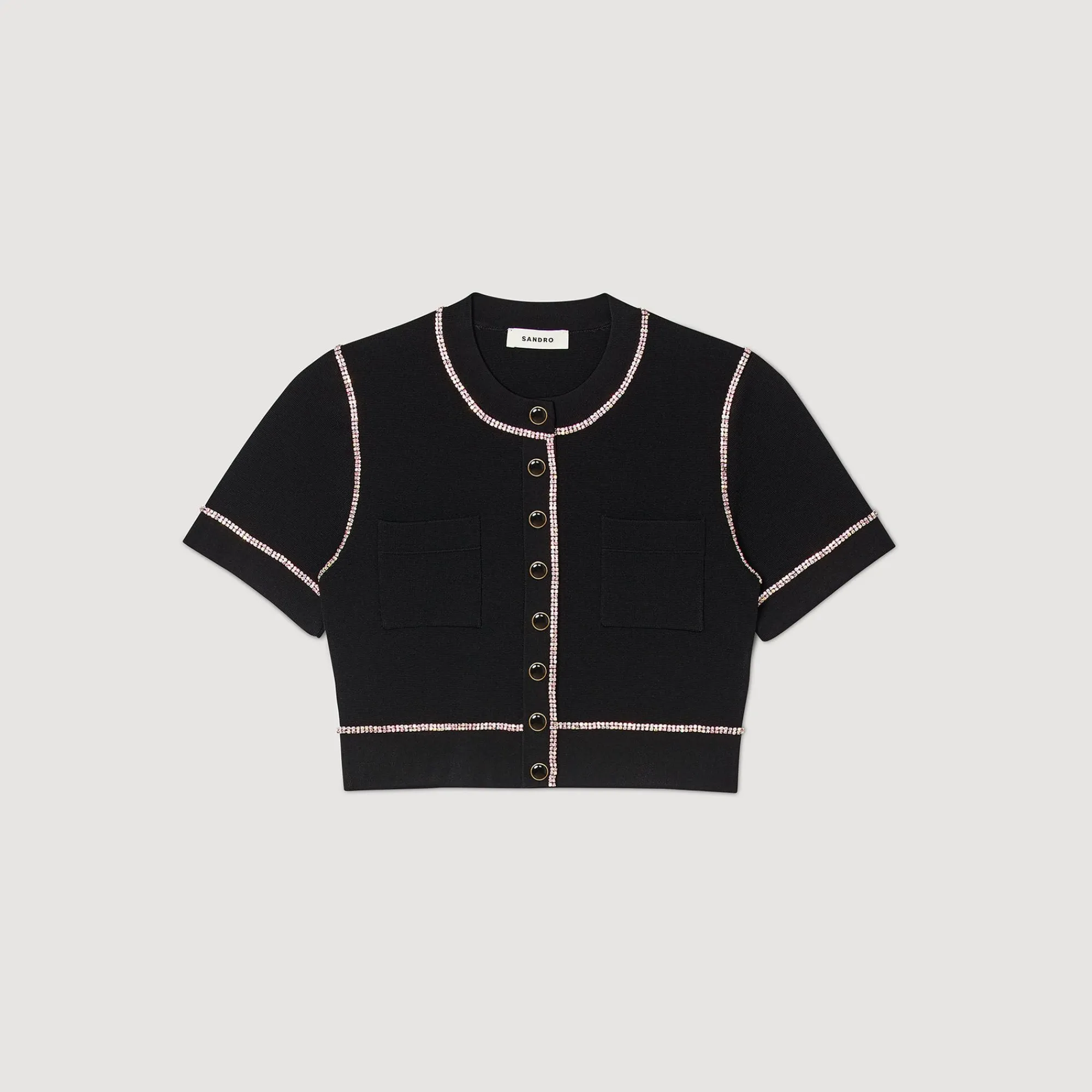 Mulheres Sandro Paris Cardiga Curto