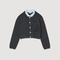 Homem Sandro Paris Cardiga De La Certificado