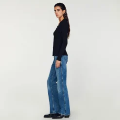 Mulheres Sandro Paris Cardiga De Viscose Certificado