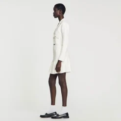 Mulheres Sandro Paris Casaco Cardiga Com Joias