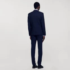 Homem Sandro Paris Casaco Classico De La