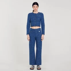 Mulheres Sandro Paris Casaco Curto