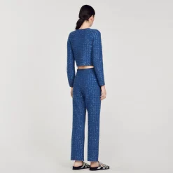 Mulheres Sandro Paris Casaco Curto