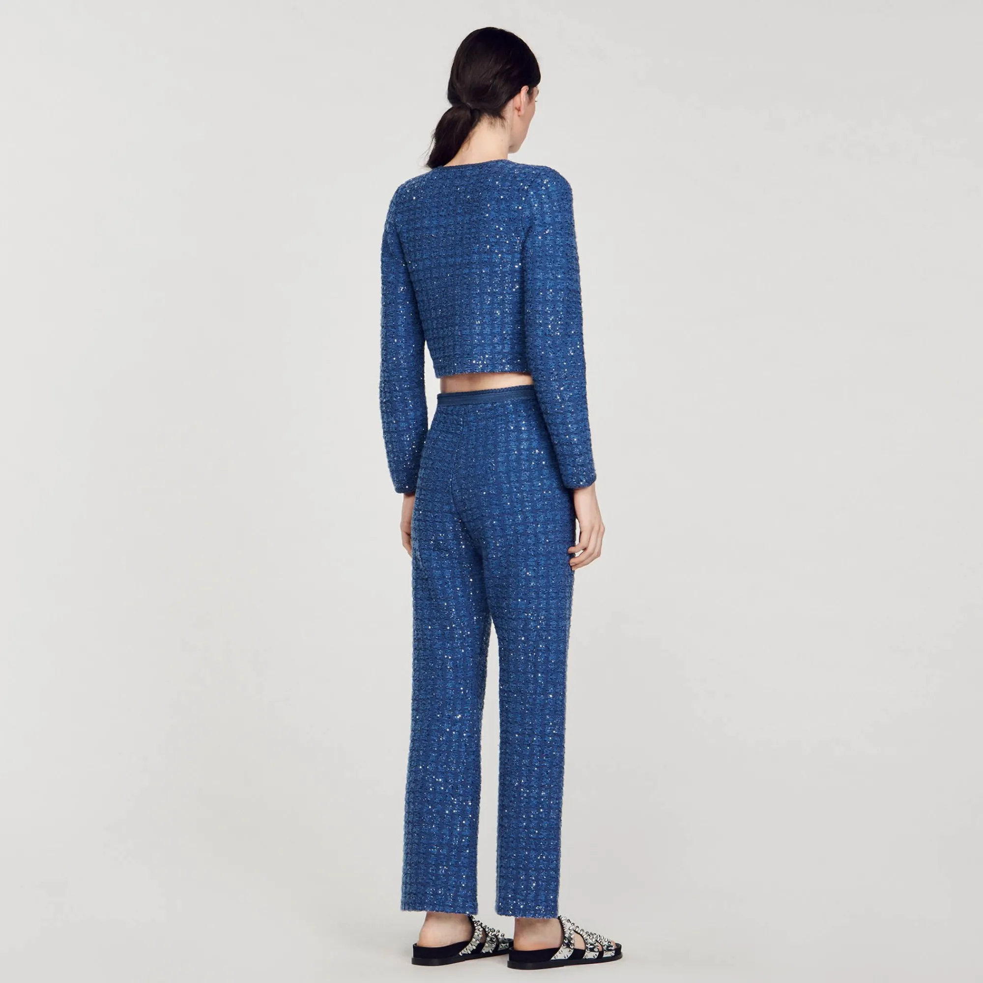 Mulheres Sandro Paris Casaco Curto