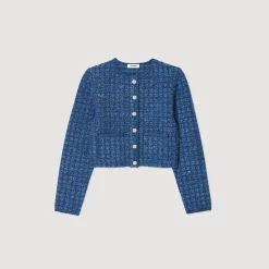 Mulheres Sandro Paris Casaco Curto