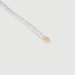 Mulheres Sandro Paris Cinto Elastico De Couro