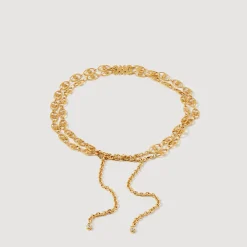 Mulheres Sandro Paris Cinto Joia Com Corrente Dupla