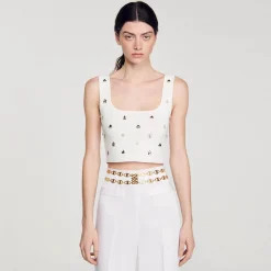 Mulheres Sandro Paris Cinto Joia Com Corrente Dupla