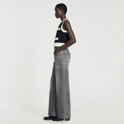 Mulheres Sandro Paris Colete Cardiga