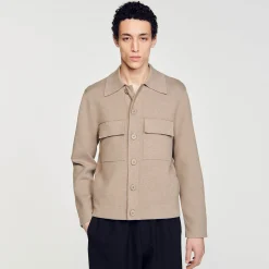 Homem Sandro Paris Jaqueta De Malha