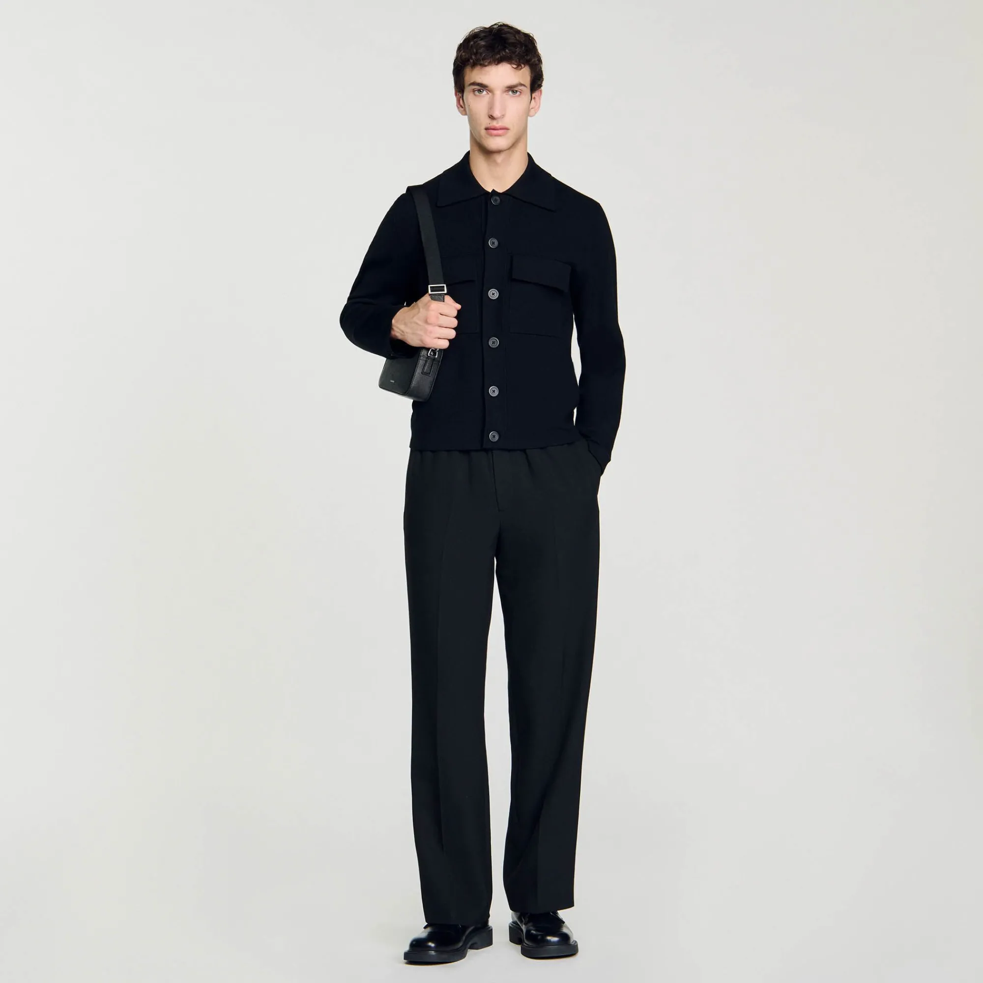 Homem Sandro Paris Jaqueta De Malha