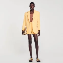 Mulheres Sandro Paris Jaqueta De Terno