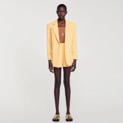 Mulheres Sandro Paris Jaqueta De Terno