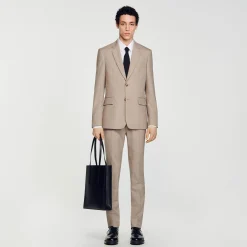 Homem Sandro Paris Jaqueta De Terno