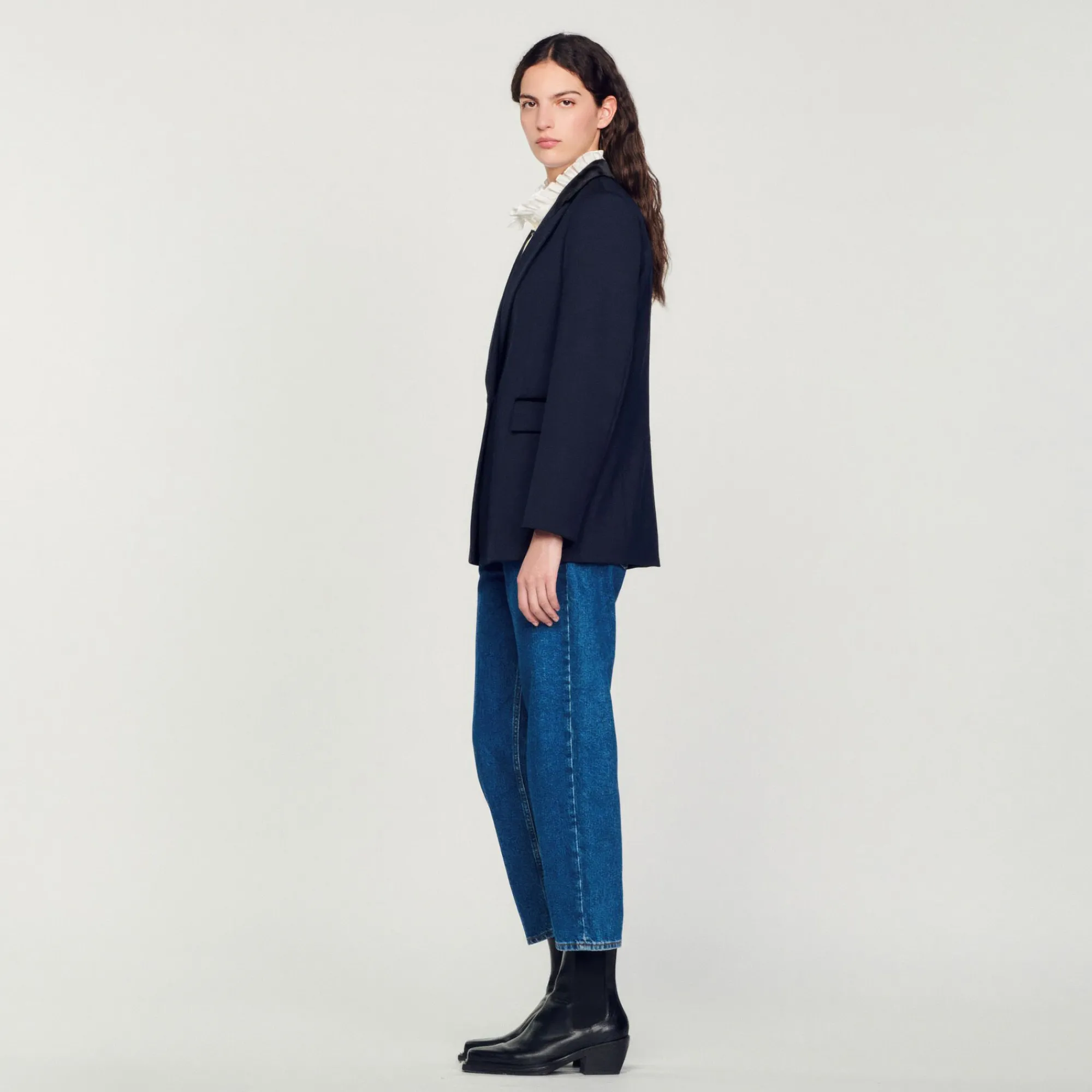 Mulheres Sandro Paris Jaqueta Sob Medida